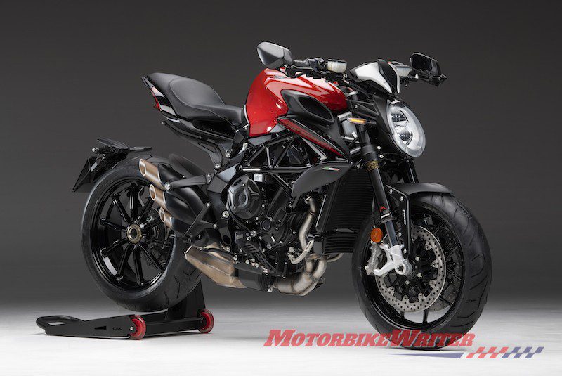 MV Agusta Dragster 800 extensions