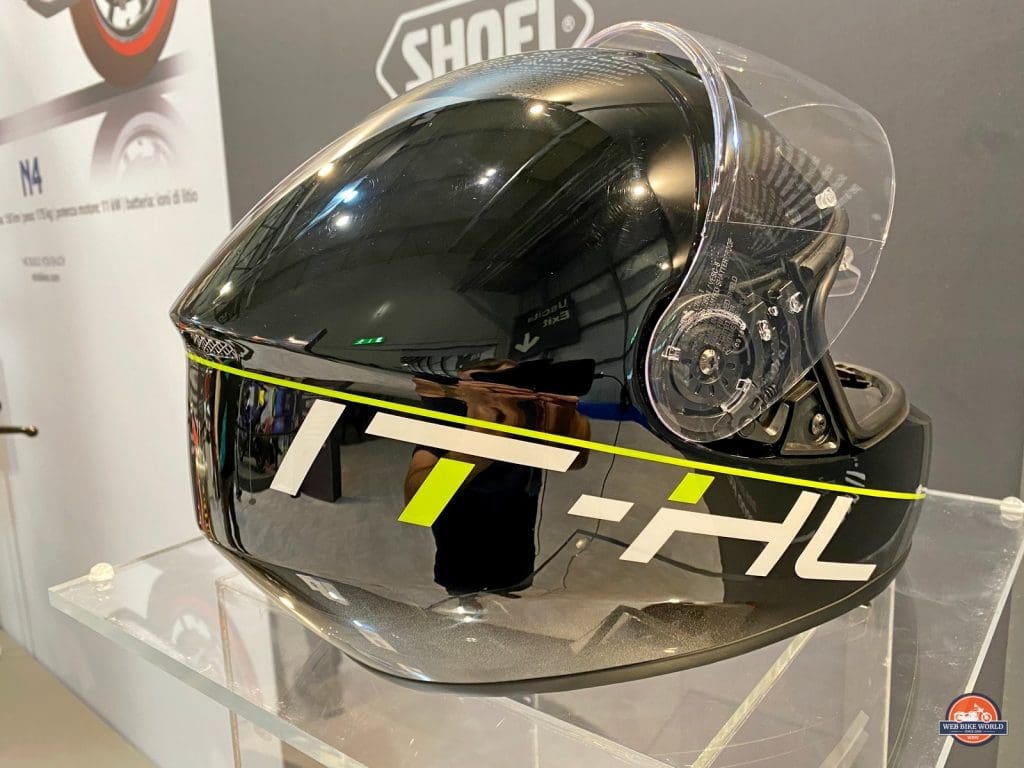 The Shoei IT-HL Smart Helmet.
