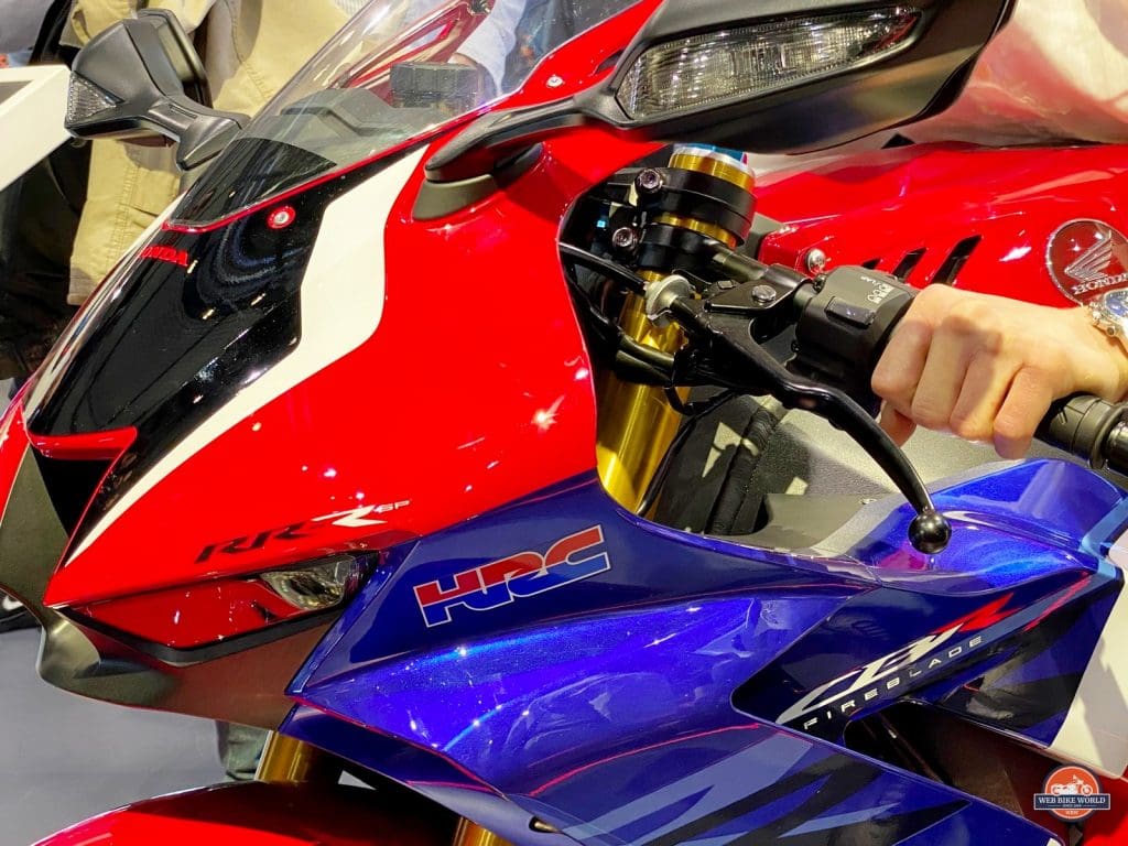 The 2020 Honda CBR1000RRR FIreblade.