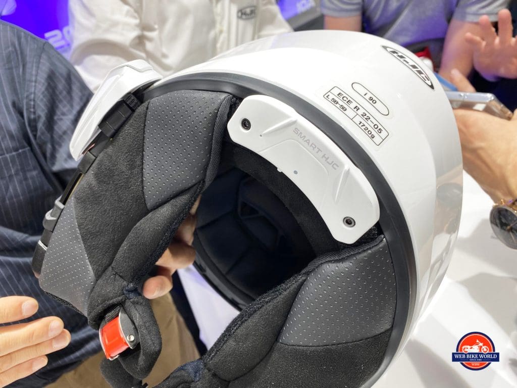 HJC Smart Helmet.