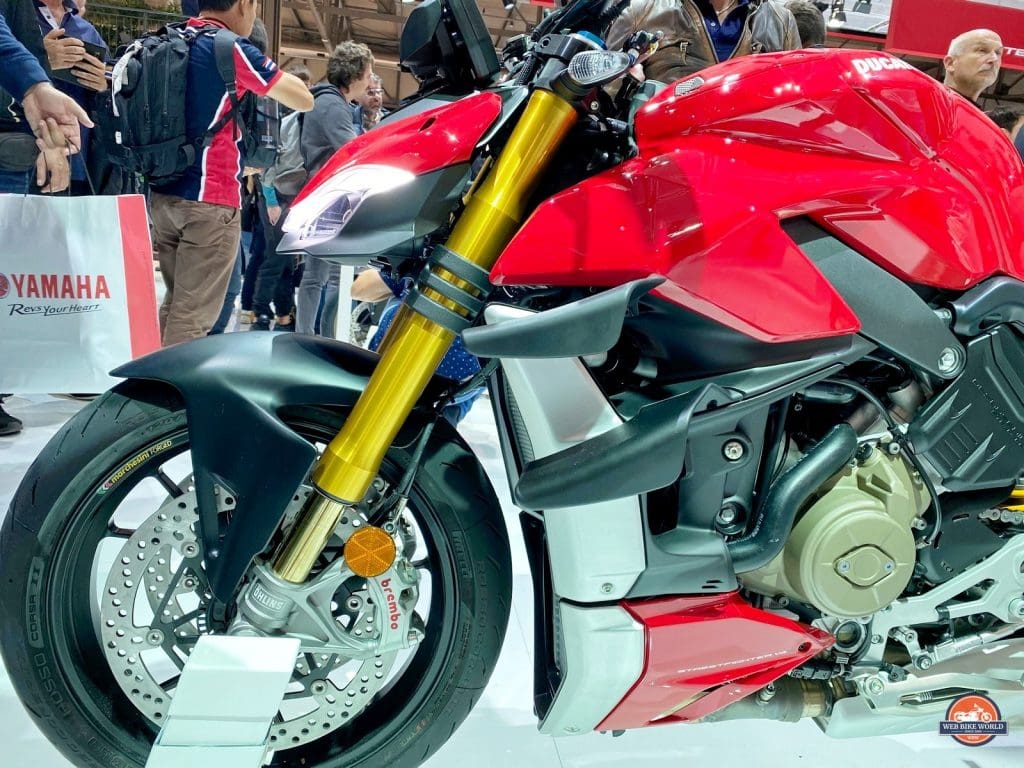 The Ducati Streetfighter V4S.