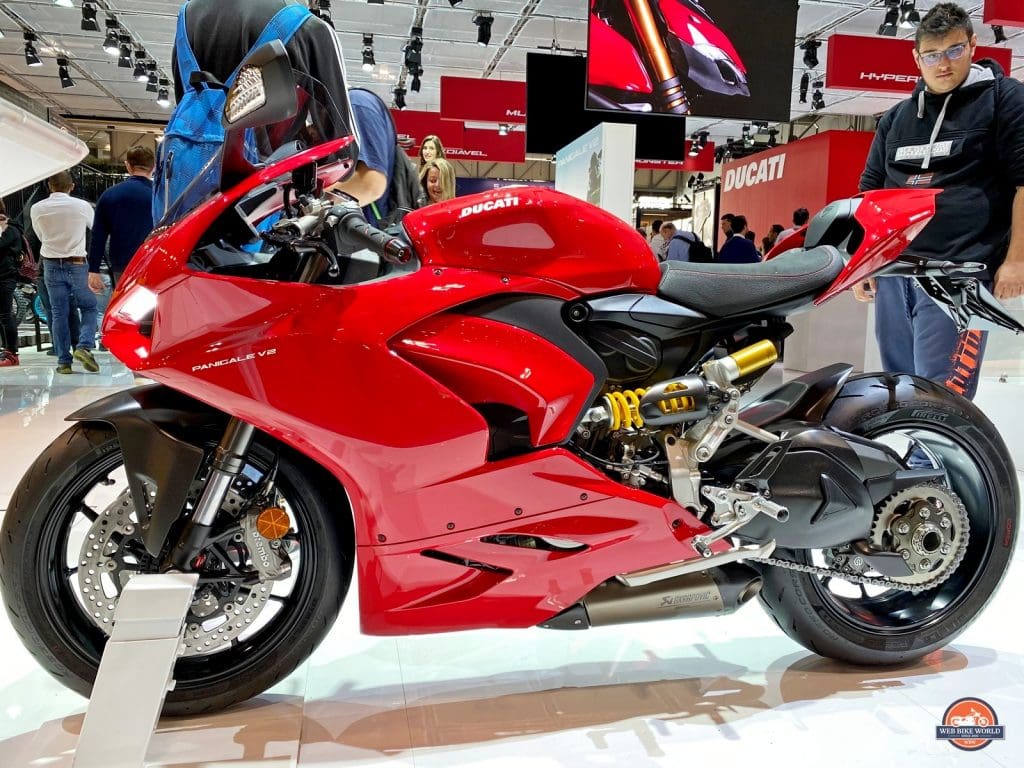 The Ducati Panigale V2.