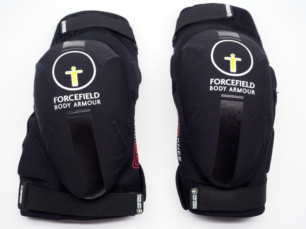 Forcefield AR Knee Protectors side by side