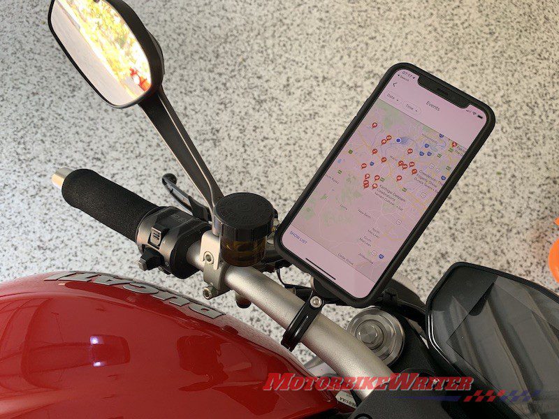 SP Connect Moto Mount Pro kit