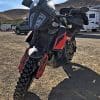 2019 KTM 790 Adventure with Motoz Tractionator Adventure tires on it.