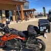 2019 KTM 790 Adventure in Challis Idaho at the Klim Cow Tagz Rally.