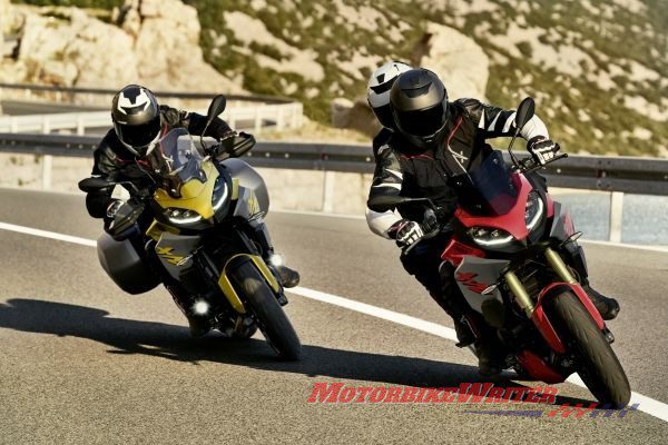 BMW F 900 R and RX