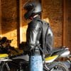 Viking Bags Motorcycle Backpack Side Profile