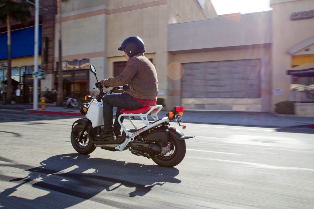 2020 Honda Ruckus White Red