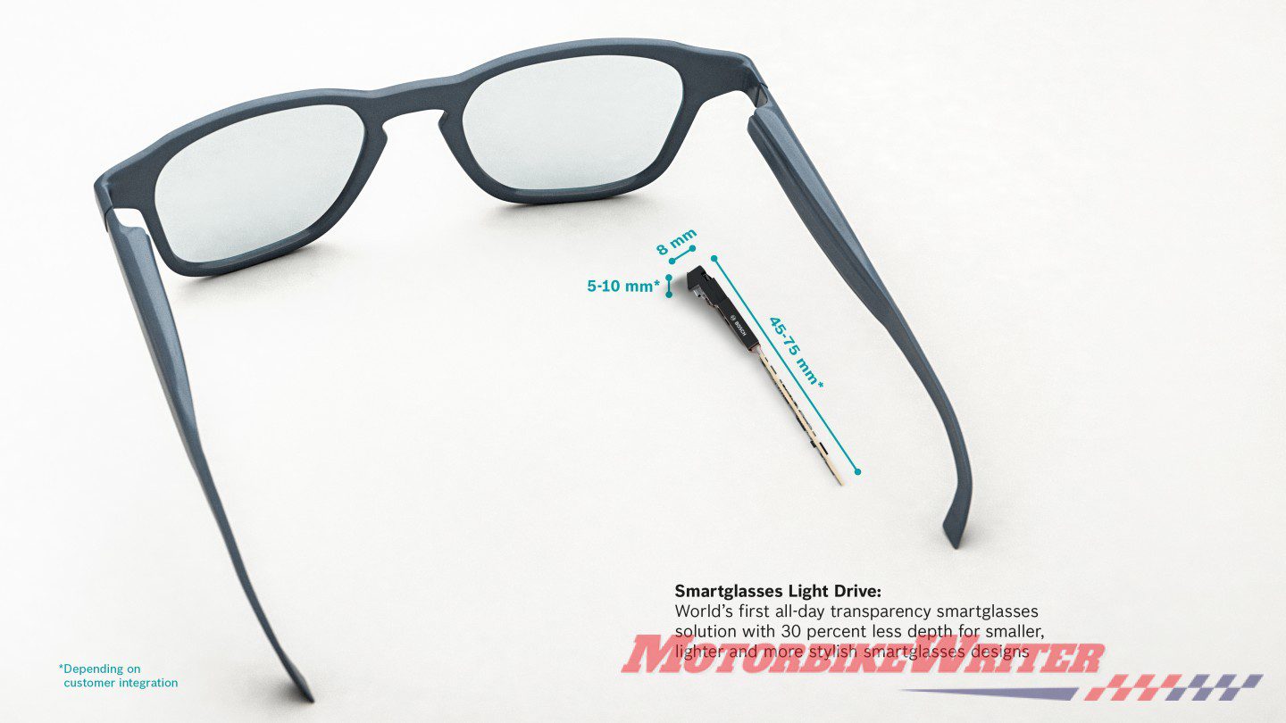 Bosch glasses have display - webBikeWorld