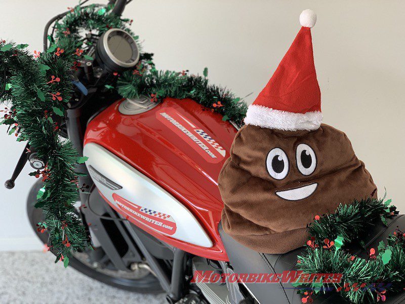 Christmas Xmas mojo Ducati Scrambler