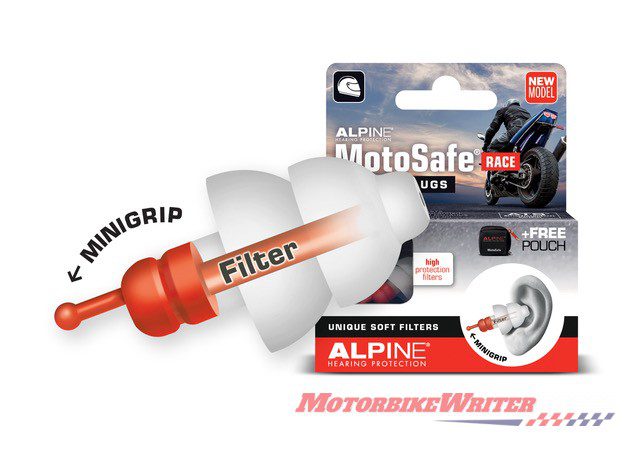 Alpine Motosafe earplugs