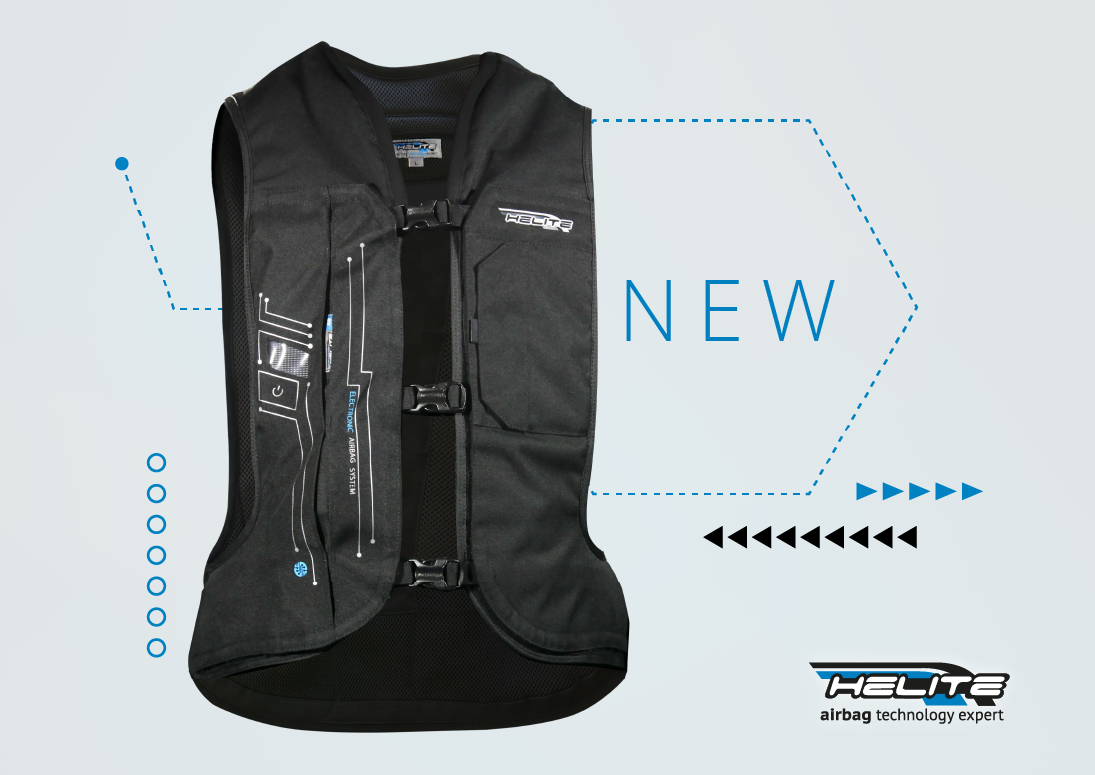 Helite Will Offer Electronic Airbag Technology on the GP Air Vest and