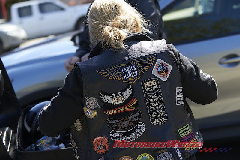 Walcha Motorcycle Festival Harley ladies female women
