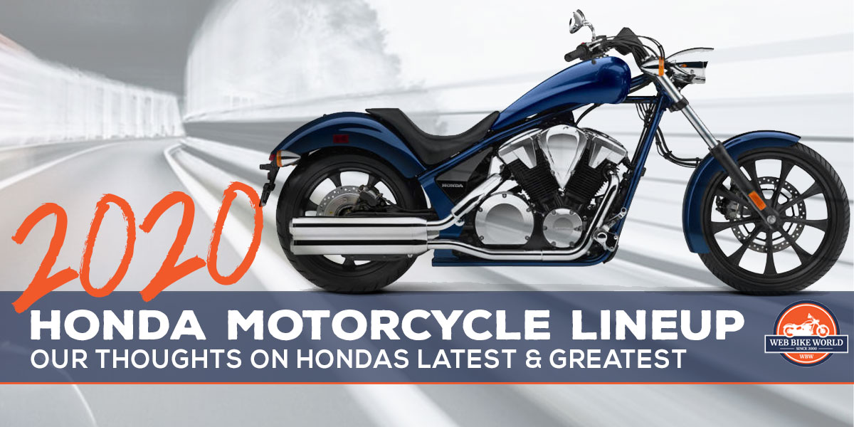2020 honda motorcycle range