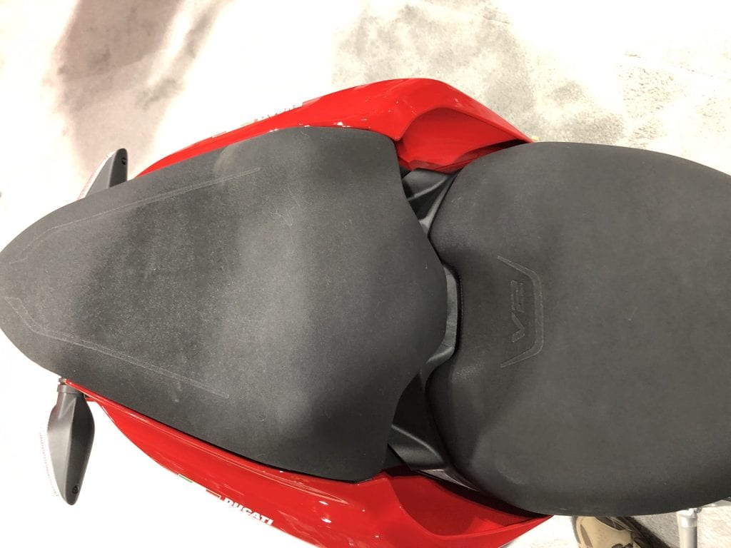 2020 Ducati Panigale V2 seat