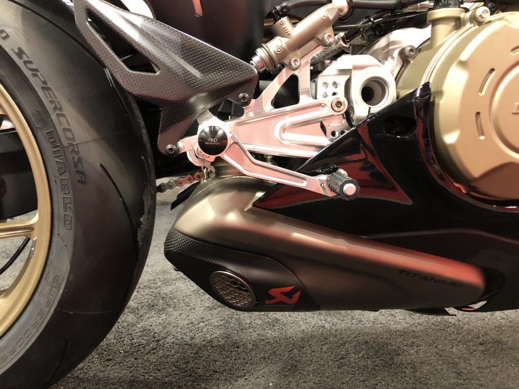 2020 Ducati Panigale V4 916 25th Anniversario Edition exhaust detail