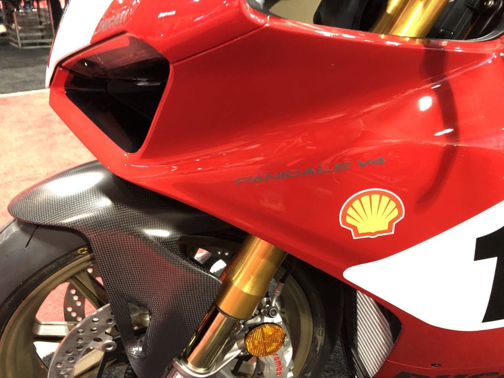 2020 Ducati Panigale V4 916 25th Anniversario Edition front fairing detail