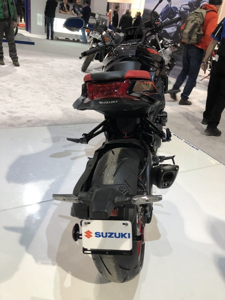 2020 Suzuki Katana rear detail