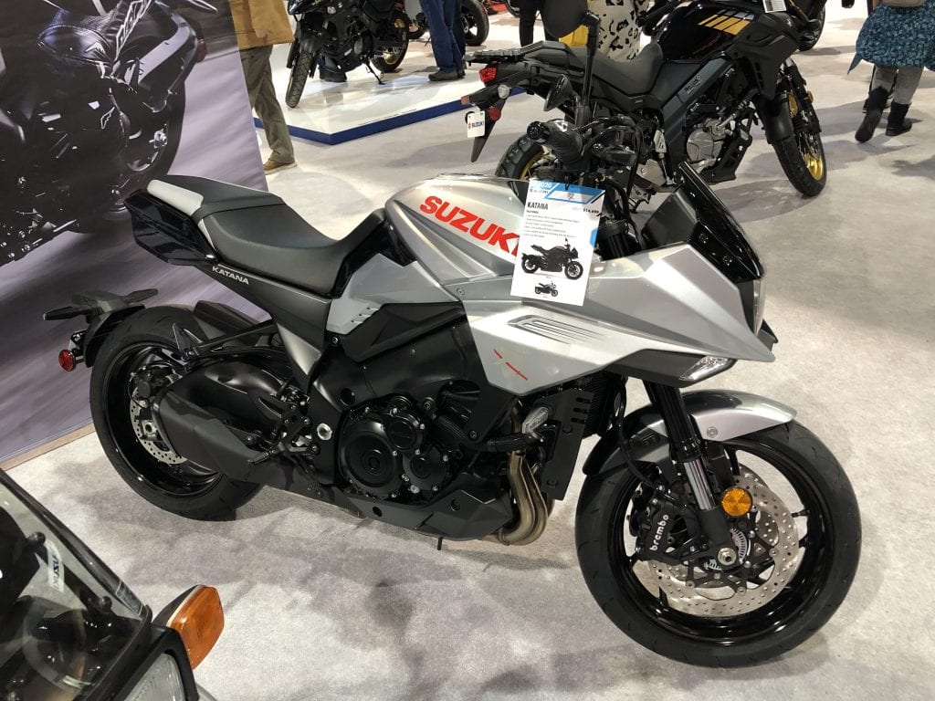 2020 Suzuki Katana side profile