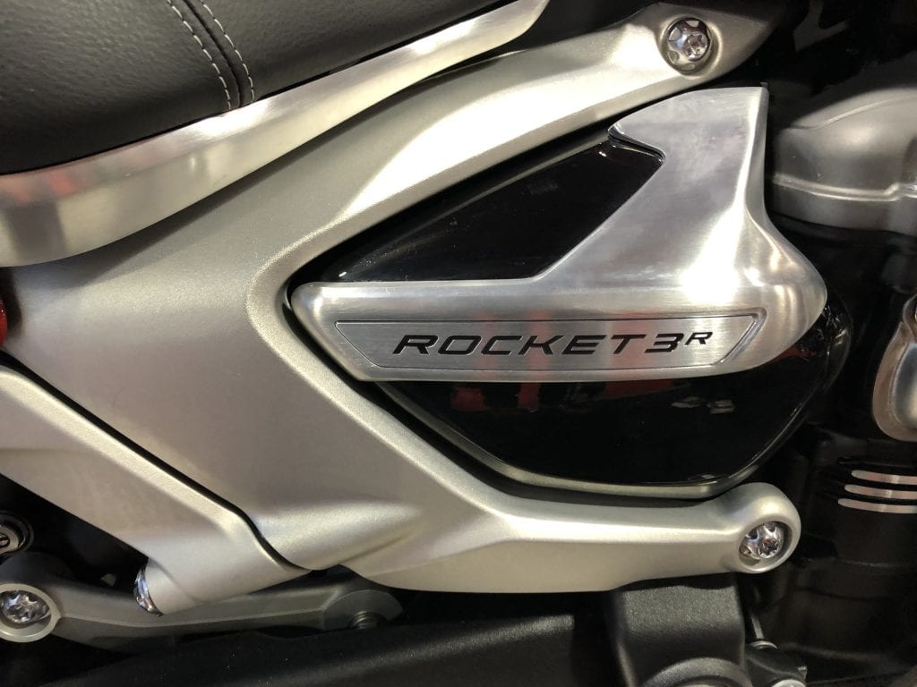 2020 Triumph Rocket 3 R nameplate detail
