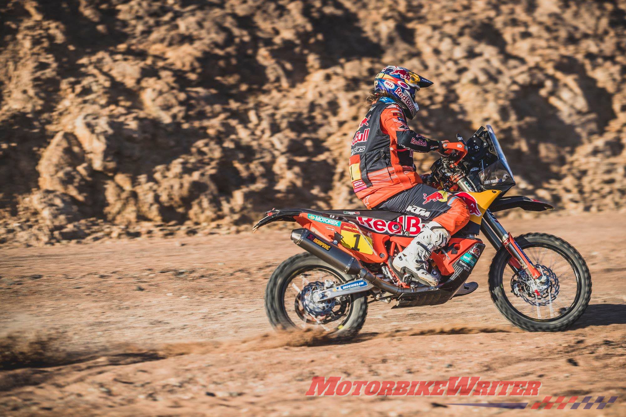 Toby Price Dakar Rally super marathon stage