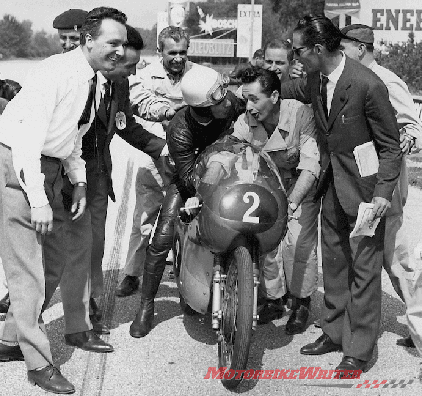 Carlo Ubbiali MV Agusta 75th anniversary