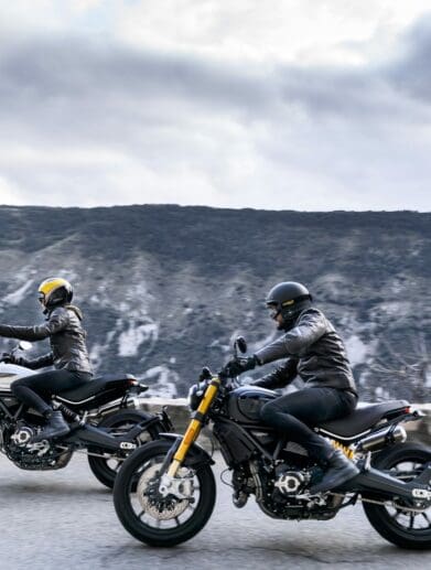 Ducati Scrambler 1100 Pro and 1100 Sport Pro