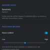 PT Bold, Cardo Connect App, sample audio settings screen