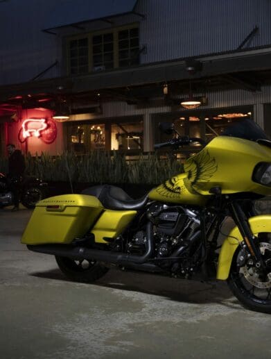 harley davidson road glide special with eagle eye special edition paint
