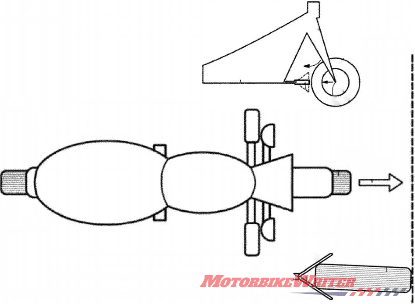 BMW plans motorcycle crumple zone