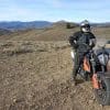 Me on my KTM 790 adventure out in the backcountry near Challis, Idaho.