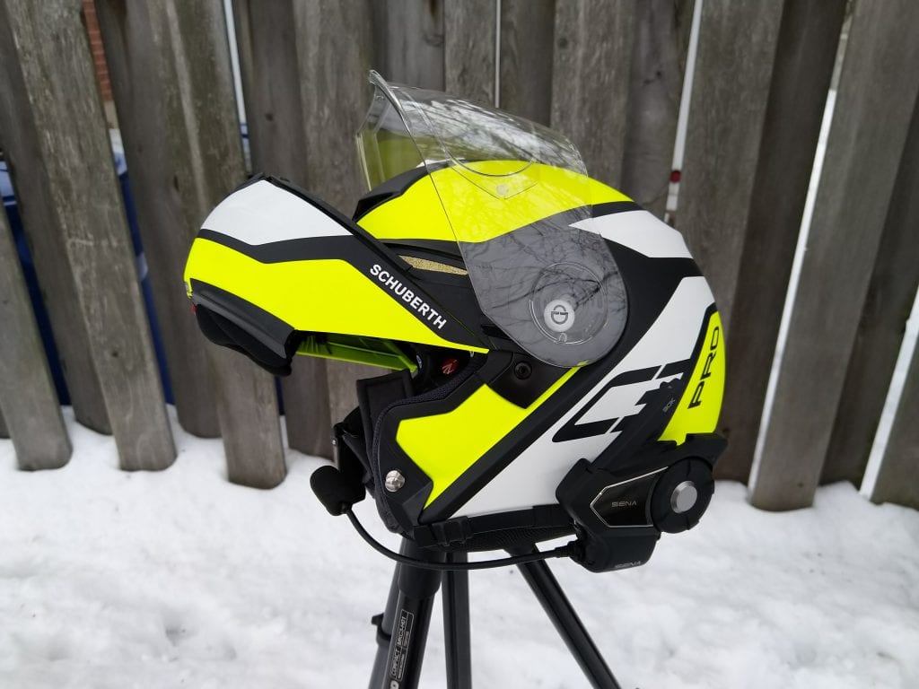 Sena 30K Installed on SCHUBERTH C3 Pro