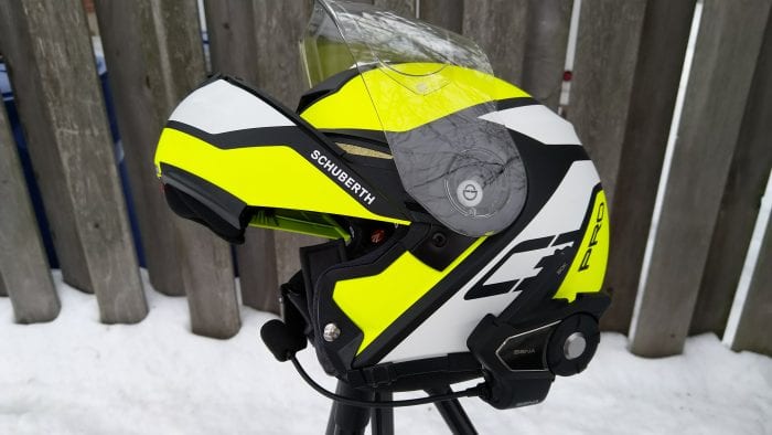 Sena 30K Installed on SCHUBERTH C3 Pro