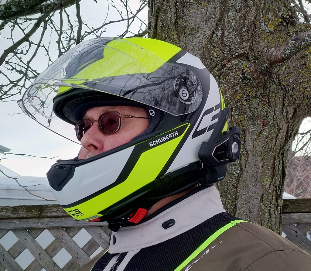 Sena 30K installed on SCHUBERTH C3 Pro