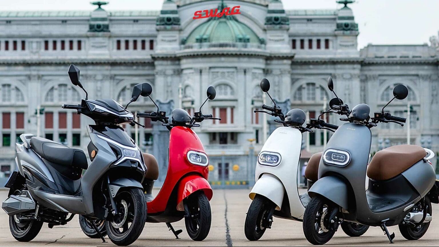 Swag EV Scooters Released in Bangkok webBikeWorld