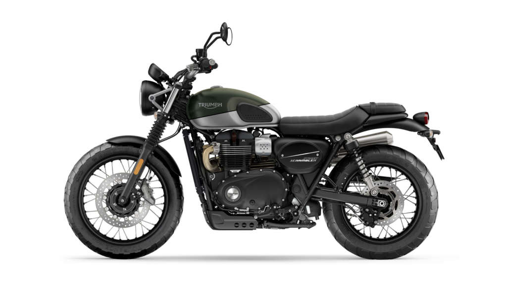 triumph new street scrambler