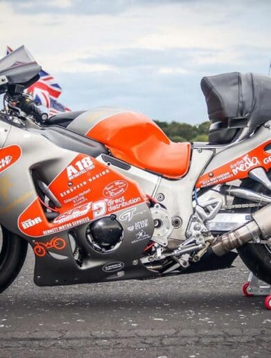 650hp Suzuki Hayabusa