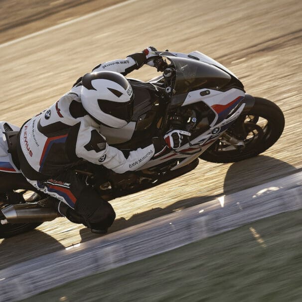 BMW S 1000 RR with M performance parts on it