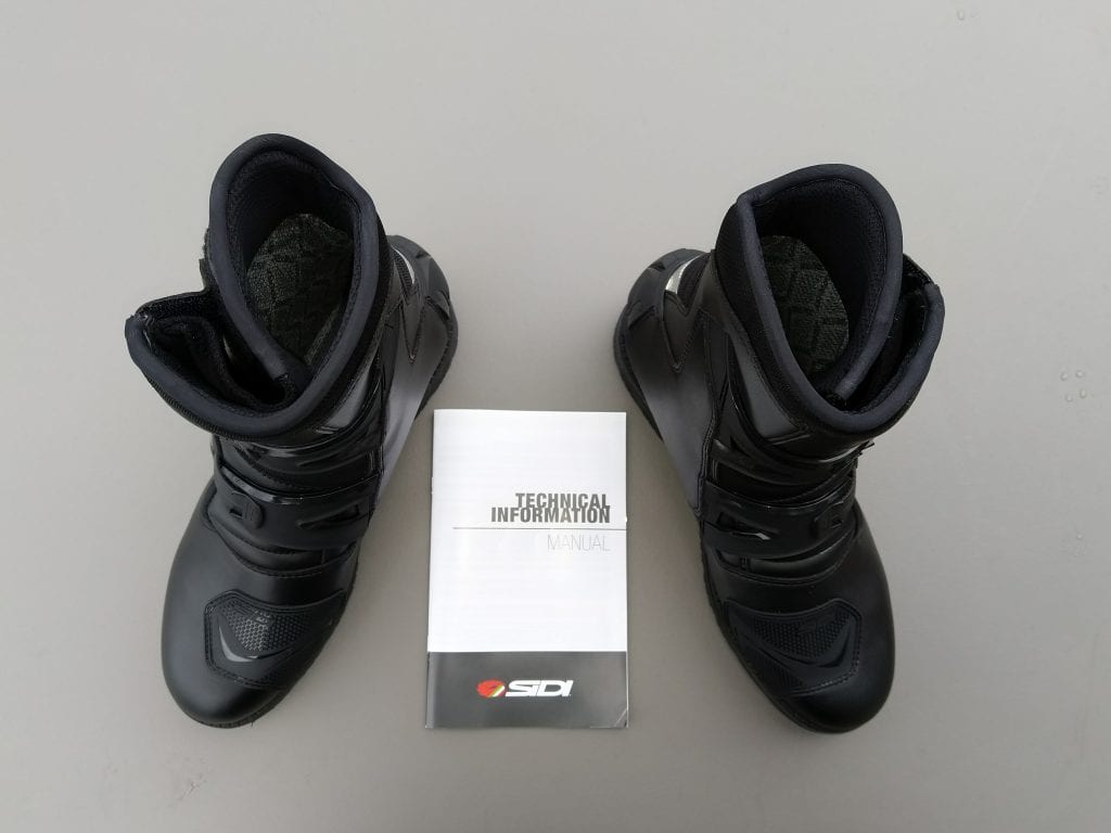 2020 SIDI Adventure 2 Gore-Tex Mid Boots instructional booklet