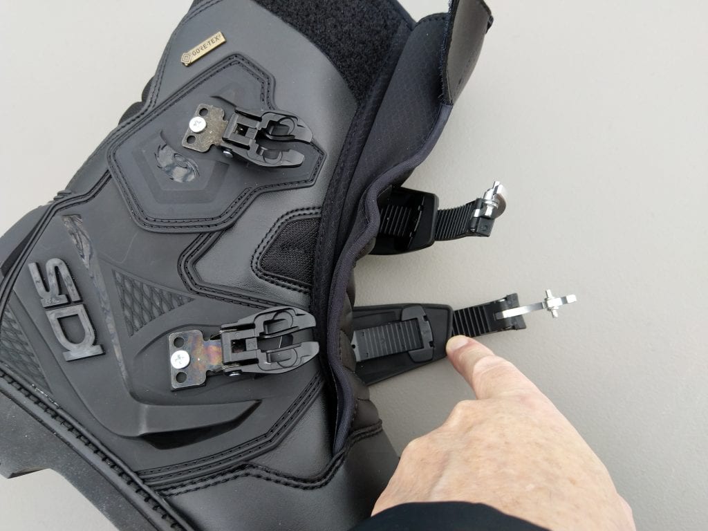 2020 SIDI Adventure 2 Gore-Tex Mid Boots buckles and straps