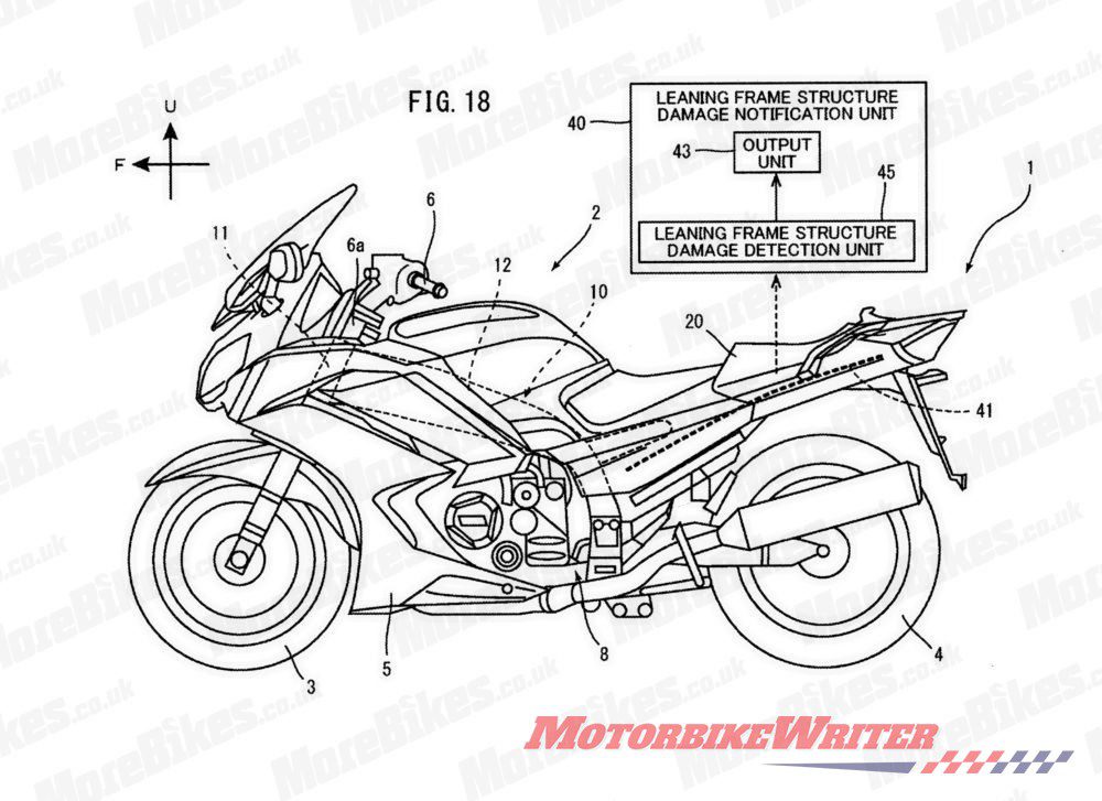 Yamaha FJR damage alert