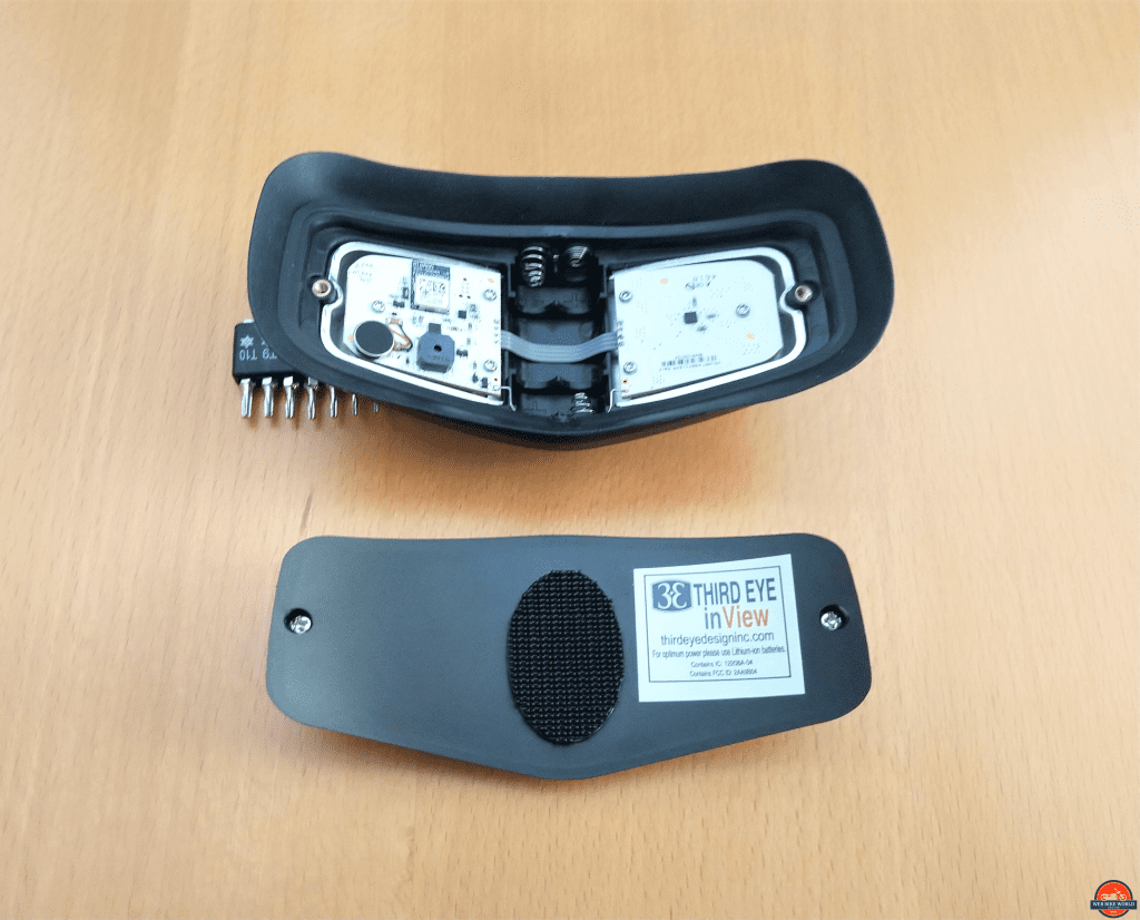 inView, Component, helmet module with backing cover removed