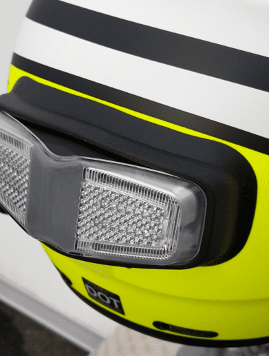 inView, Helmet Module on Schuberth C3 Pro Echo, custom fit look with the skirt seal, view 4