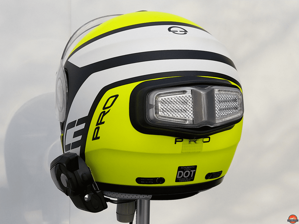 inView, Helmet Module on Schuberth C3 Pro Echo, view 3