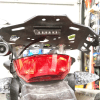 inView, Installation, placement of auxiliary brake module, wire routing being done