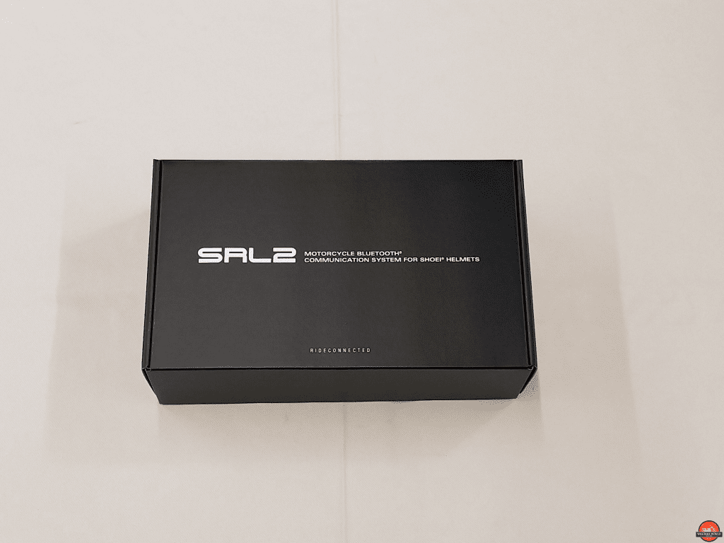 Sena SRL2 BT Kit, box out of its sleeve