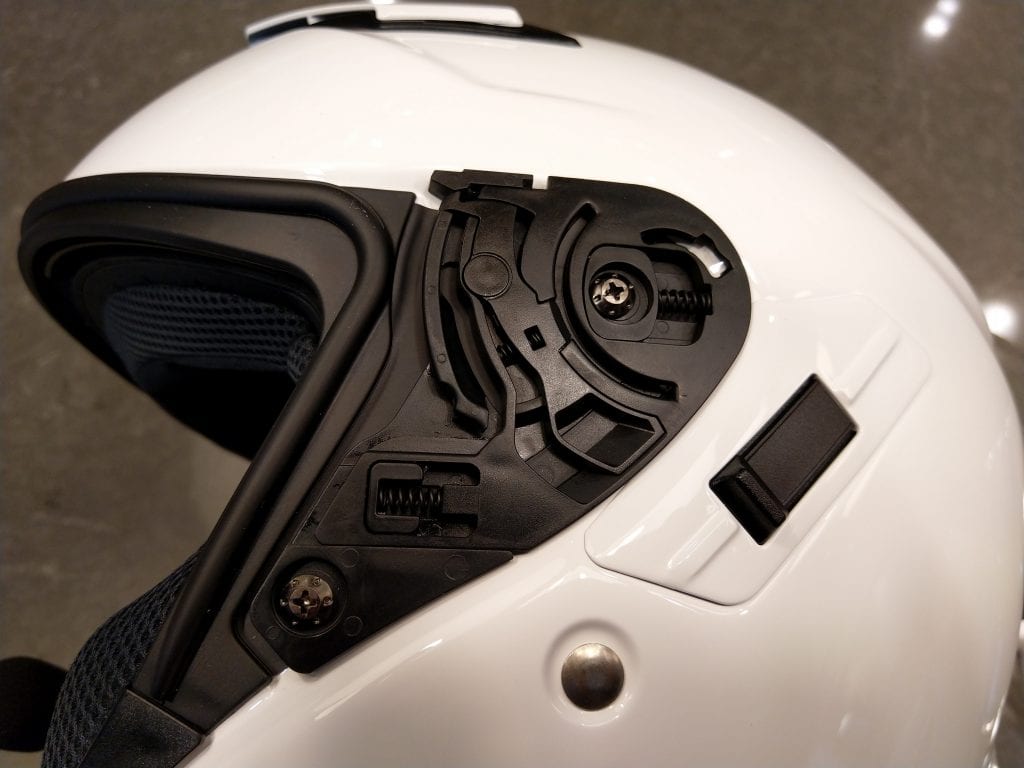 Shoei J-Cruise II with faceshield removed