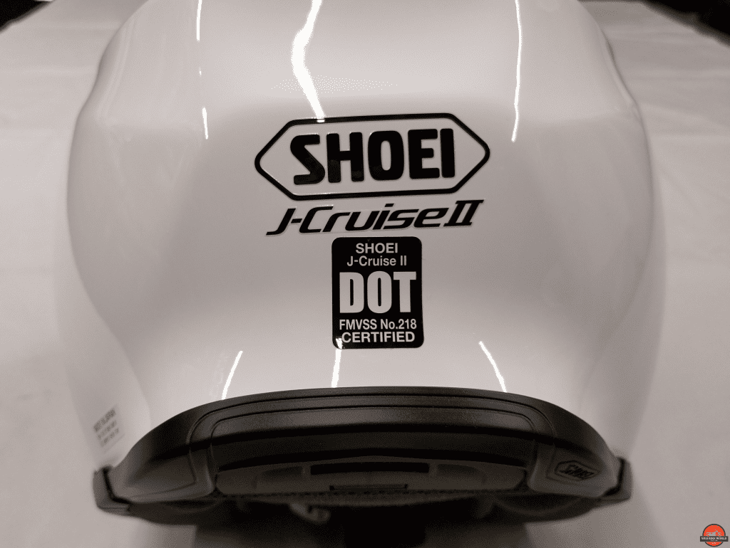 Shoei J-Cruise II, misaligned decals, not a good first impression