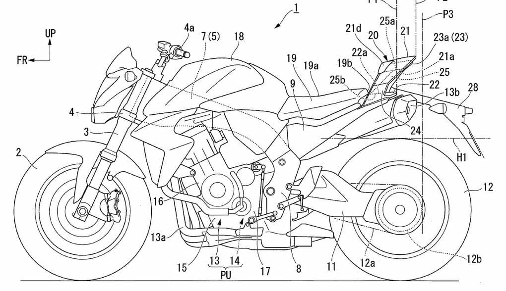 Honda design drawing